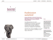 Tablet Screenshot of boscop.org